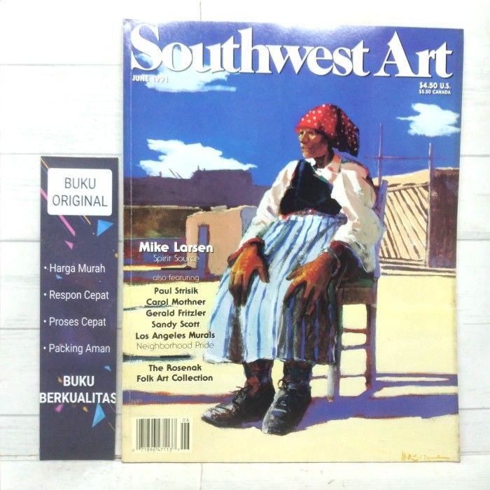 Southwest Art June 1991 Majalah