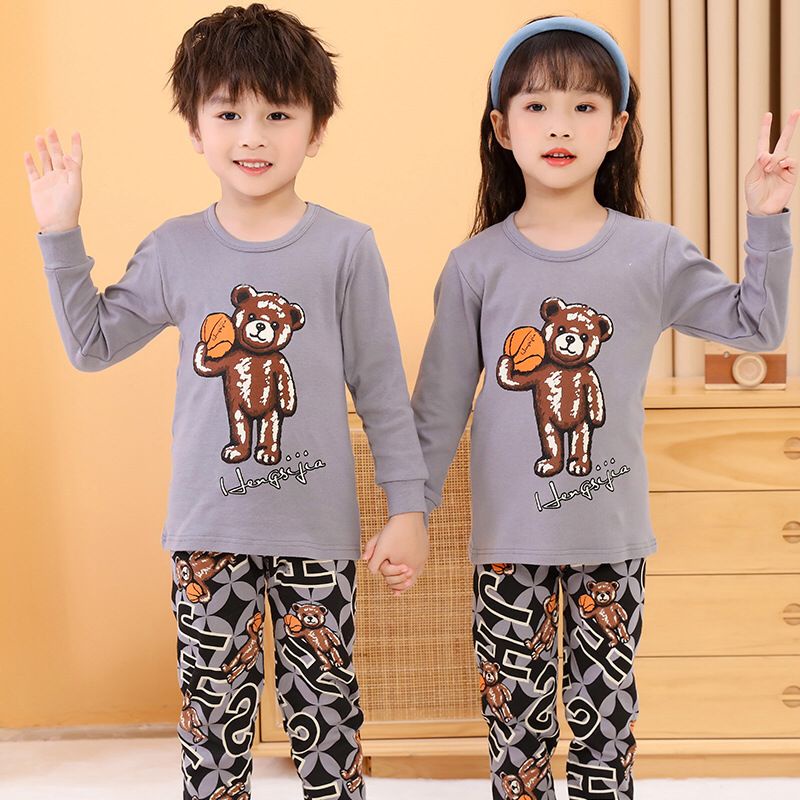 (LOLI-JKT) SET PIYAMA ANAK UNISEX BAHAN PREMIUM BERKUALITAS BERMOTIF 2-13TAHUN