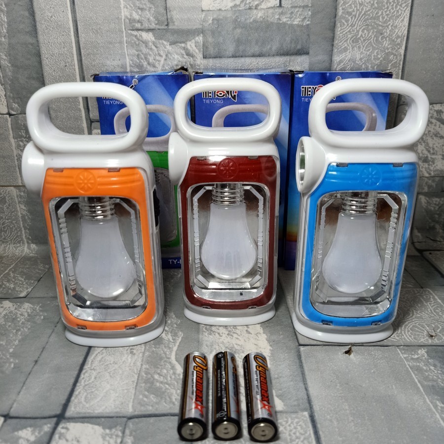 F8 Lampu Emergency LED 2IN1 Lampu Darurat Baterai AA/ Senter Tangan Mini 10Watt USB Rolinson RL-1242