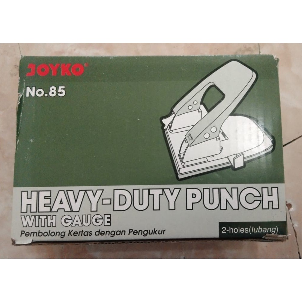 

Pembolong Kertas dengan Pengukur no. 85