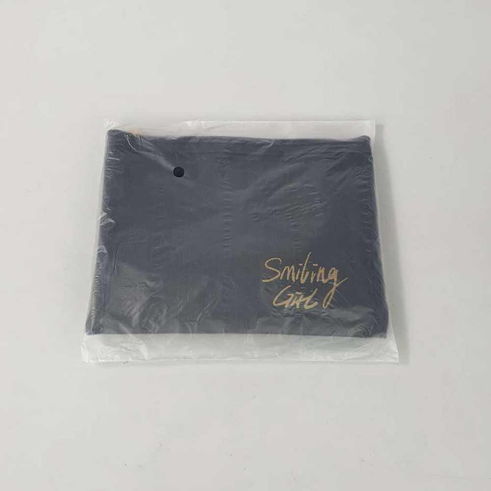 Smiling Girl Tas Make Up Kosmetik Transparent Mesh Bag - SMG - Black