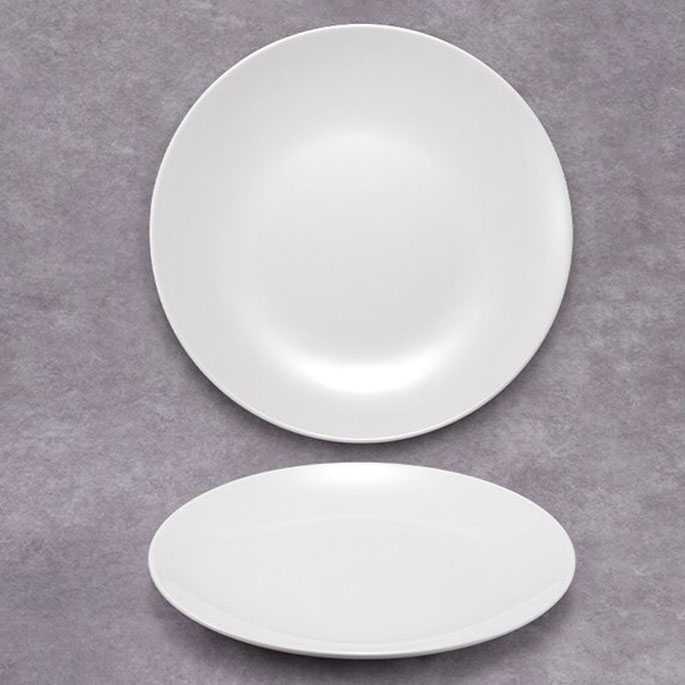 (BISA COD) FTIHSHP Younger Piring Plastik Melamine Dish Plate 11 Inch - DS-028-11