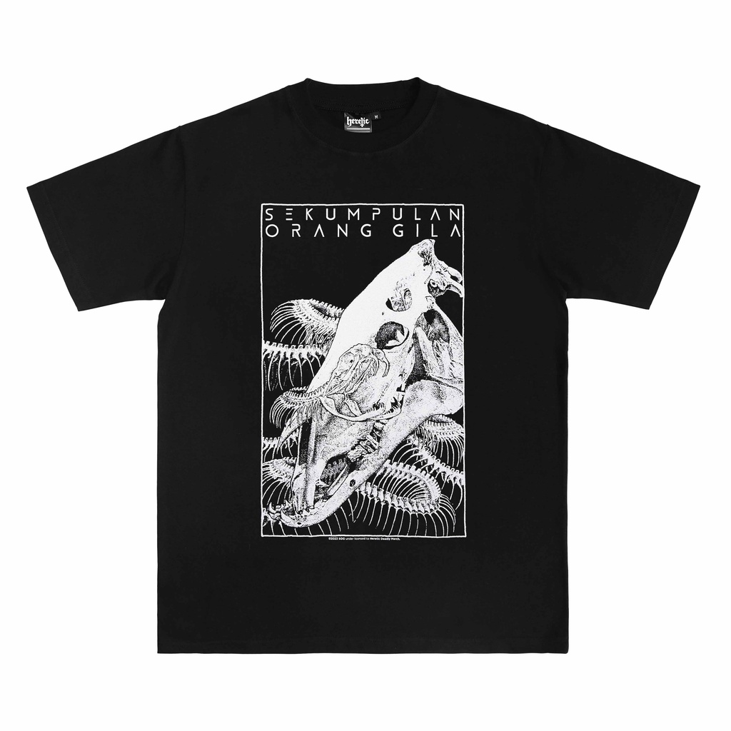 Heretic x SOG - T-shirt - Snake Horse Skull