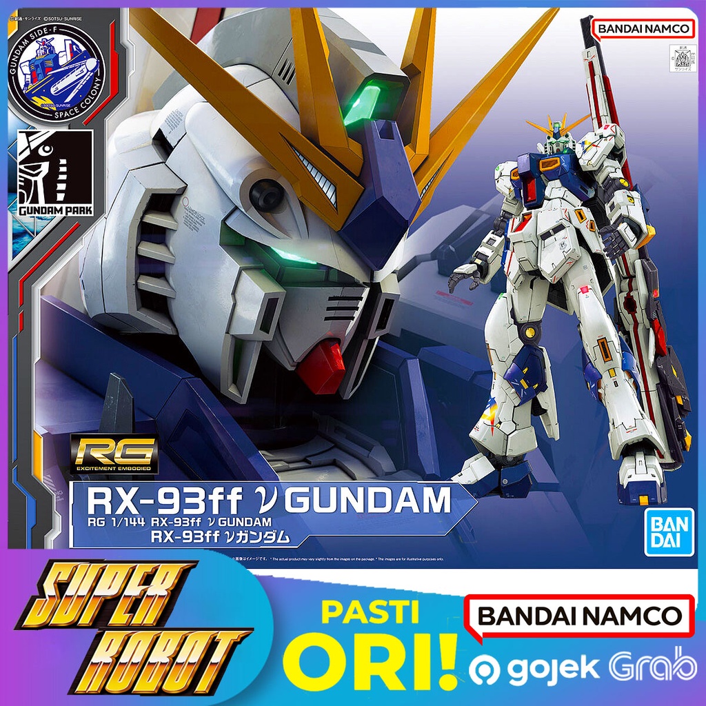 BANDAI RG RX-93ff Nu Gundam / v Gundam Side F - P-BANDAI Limited