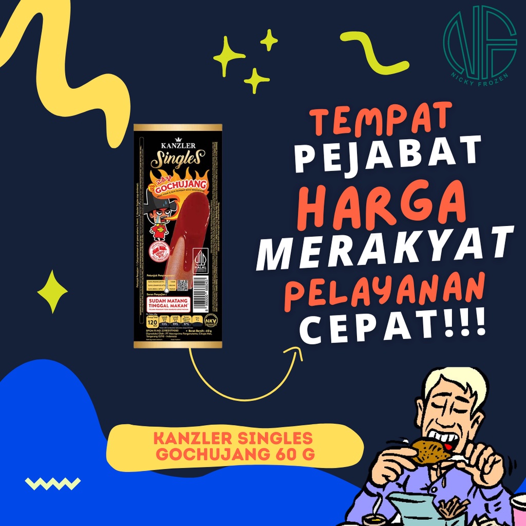 

KANZLER SINGLES GOCHUJANG 60 G