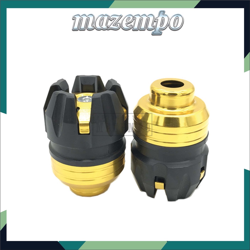 Jalu As Roda Depan besi CNC Besar Universal bisa untuk nmax mio beat vario pcx Masempo