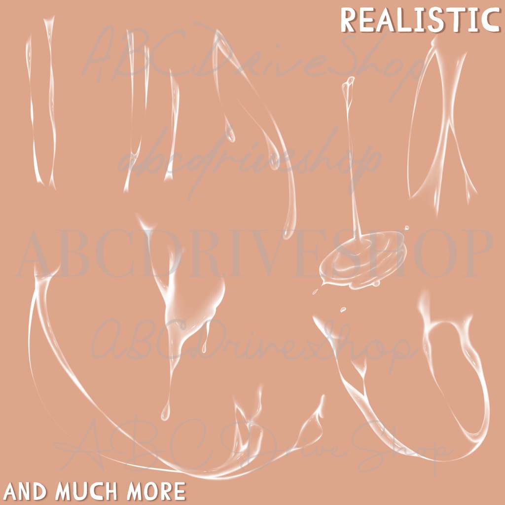 Procreate Brush - Saliva Brush Set for Procreate