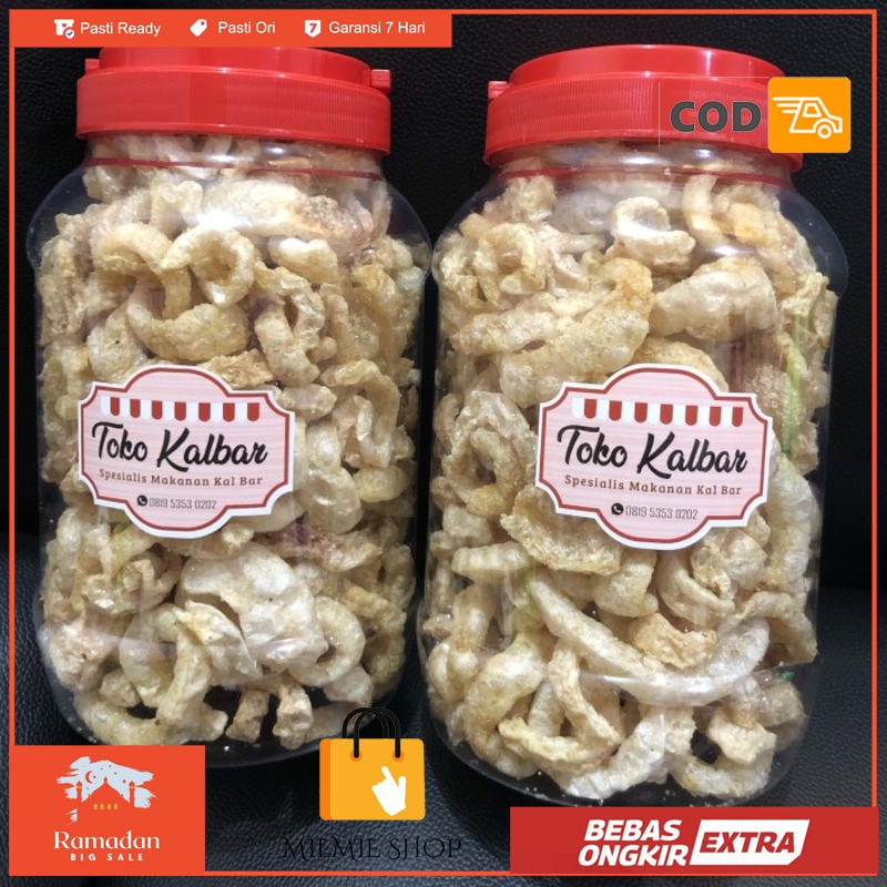 

Kerupuk Kulit Babi / cu jiu ca Spiral