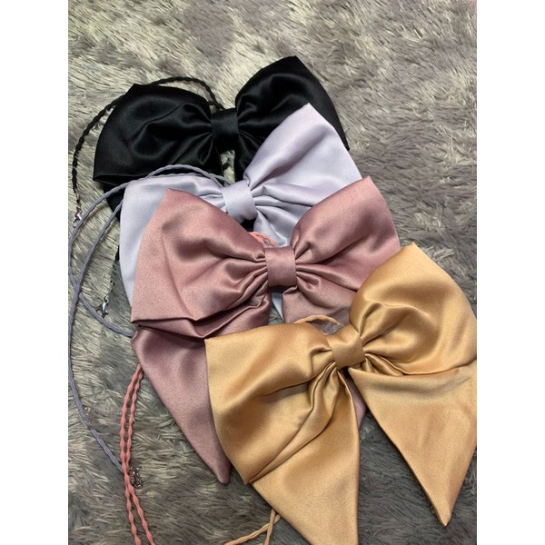 Konektor Masker Pita Satin