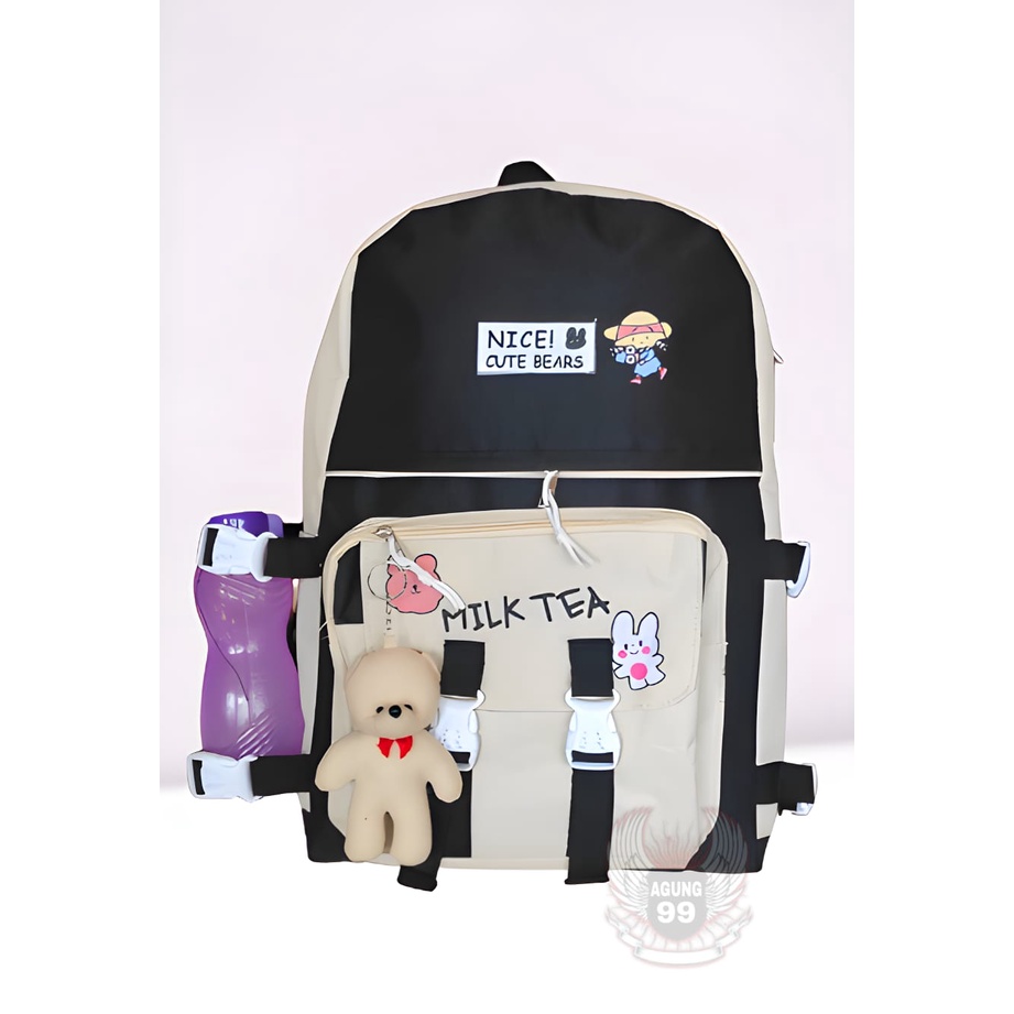 tokoagung99 - Tas anak Korean style / Ransel anak korea terbaru 2021 / Kids bag new style / backpack