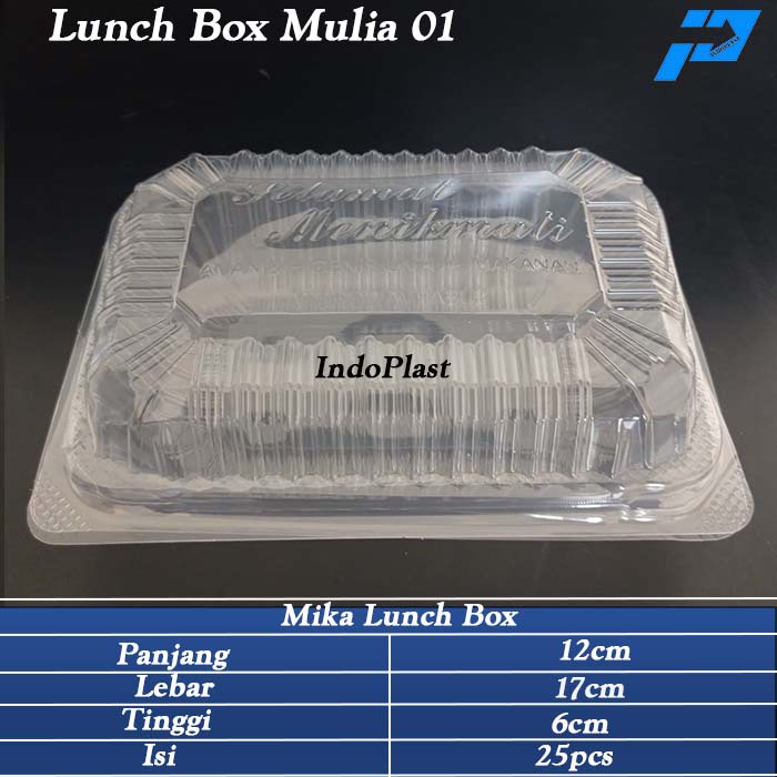 Mika Plastik / Mika Salad / Lunch Box Mulia 01