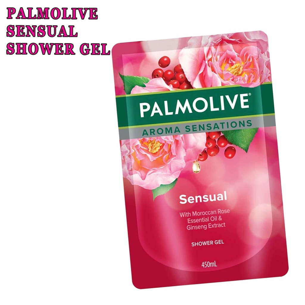 Shower Gel* Palmolive Sensual* Sabun Cair* Aroma Sensations*450ml