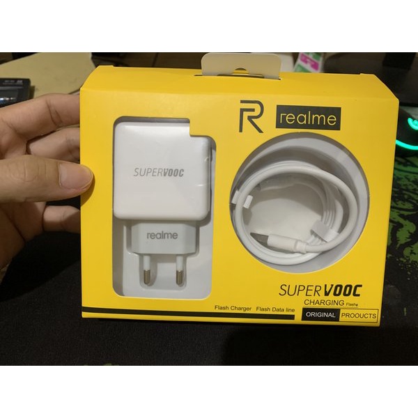 Charger Realme Super Vooc Micro/Type C