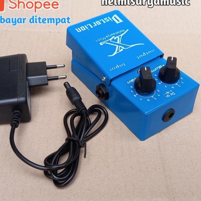 ✺ Efek gitar - efek gitar distorsi X New plus Adaptor Ω