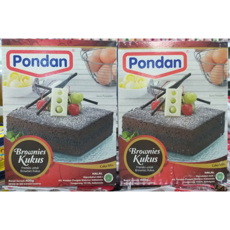 

KZ - pondan brownies kukus 400g