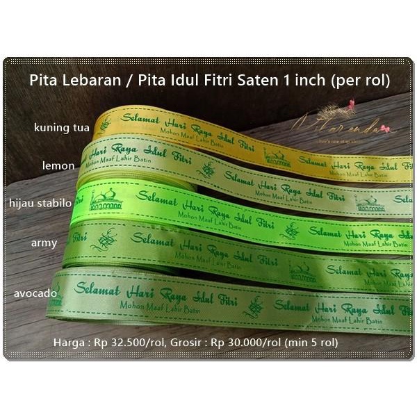 

Galb-16 : Pita Saten Idul Fitri 1 Inch (Per Rol) 071