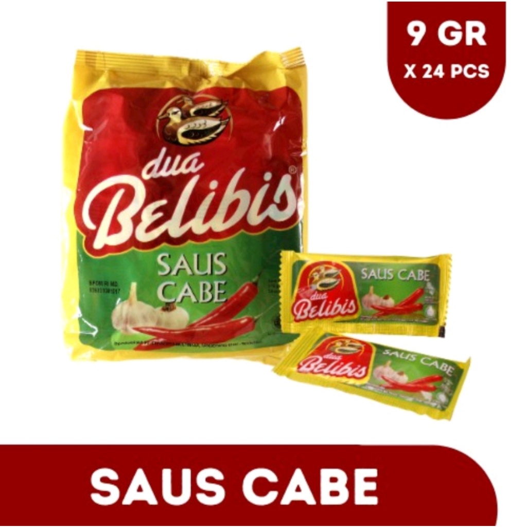 

SAOS CABE pack (9gr) ISI 24 SACHET