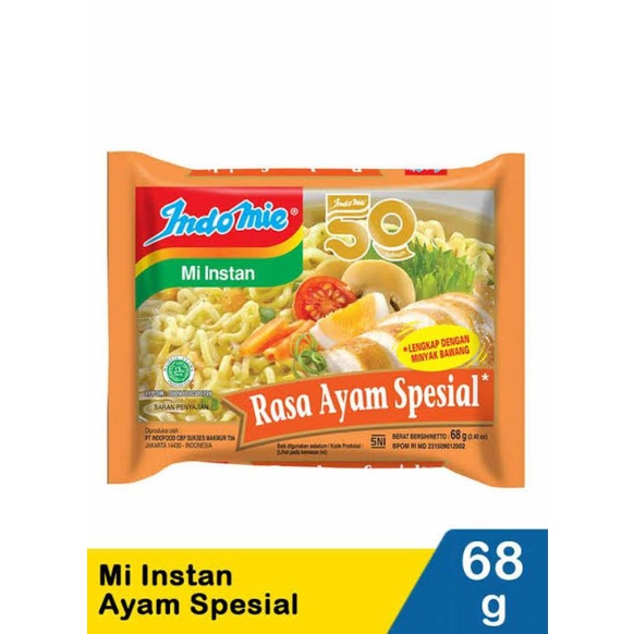 

Indomie Ayam Spesial Per 5 Pcs