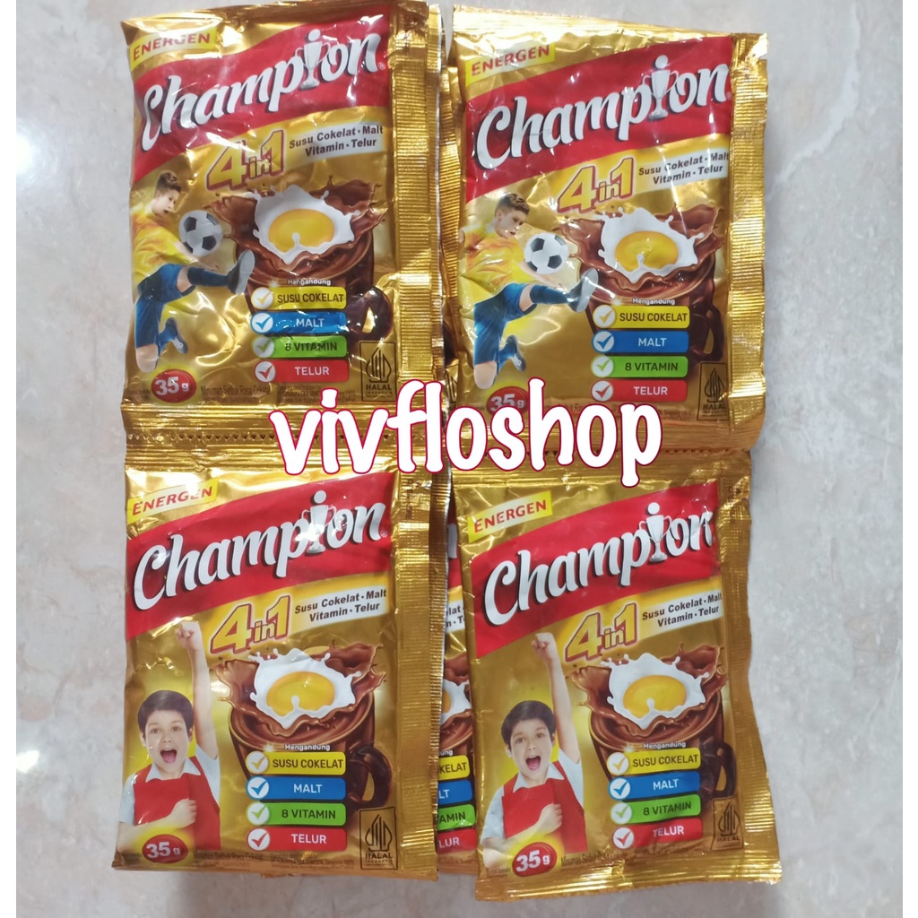 

Energen Champion 4in1 (Renceng 10 sachet)