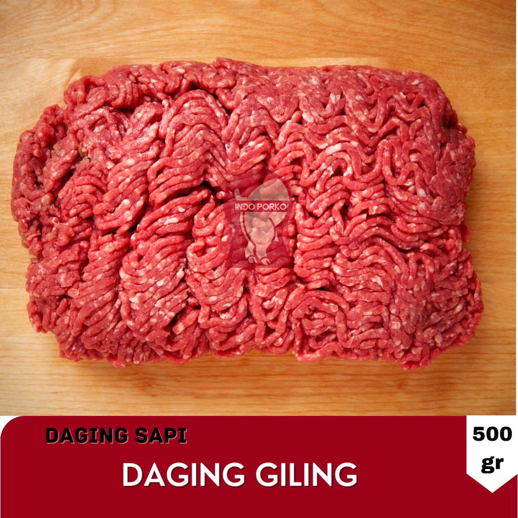 

Daging Sapi Giling Impor Cincang Minced Beef Low Fat