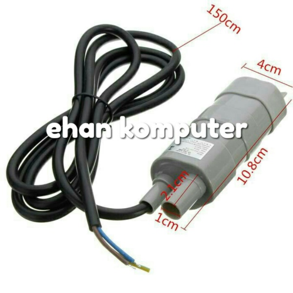 Unik Pompa Air DC Mini Micro Celup Dorong 12v 12volt Aquarium Hidroponik Diskon