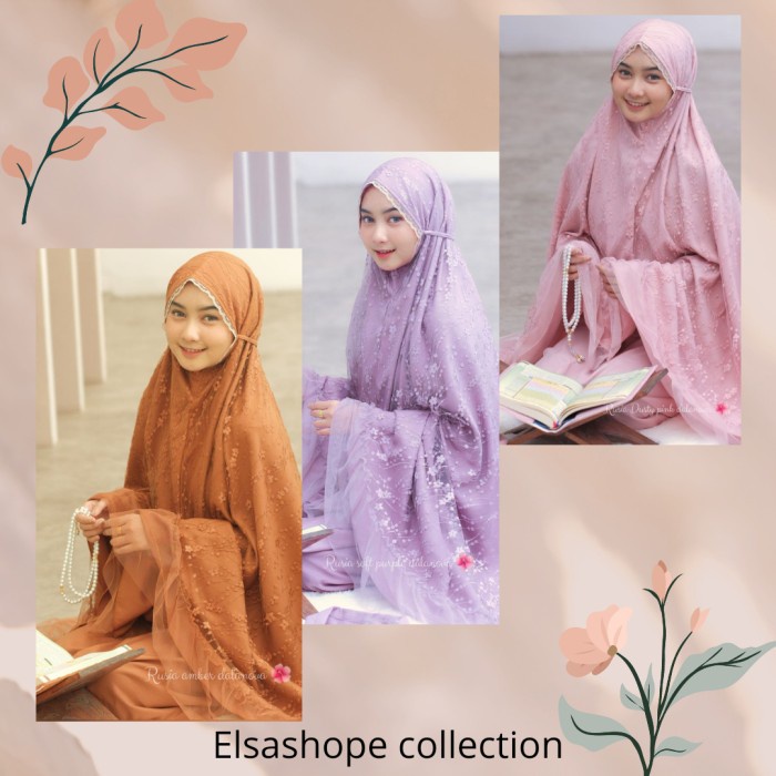 Mukena Rusia Dewasa Dan Anak Original Dalanova