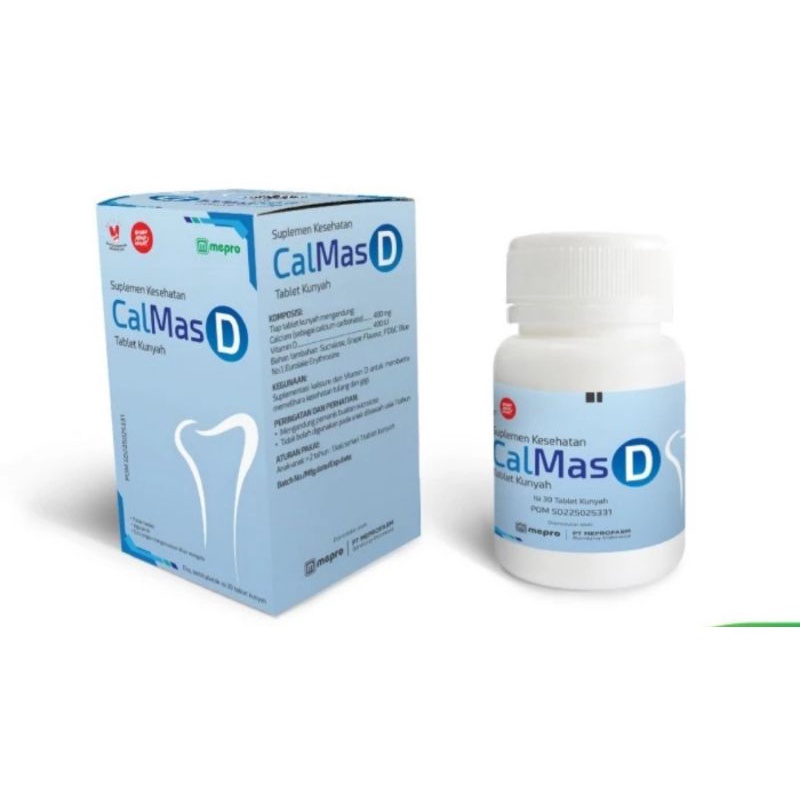 Calmas D Suplemen kesehatan tulang dan gigi