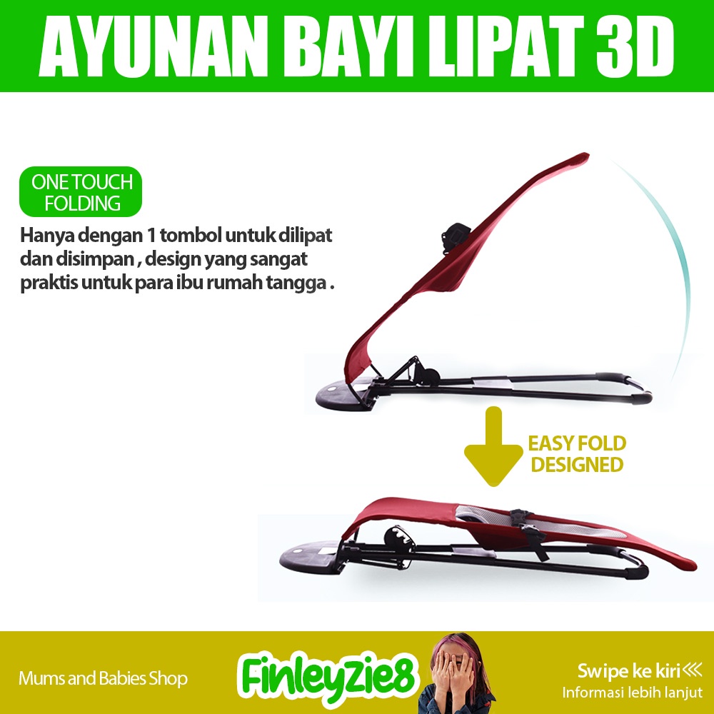 Ayunan bayi lipat / ayunan bayi lipat bouncer / Ayunan Bayi / kursi ayunan Bayi / kursi ayunan bayi bouncer bayi / Kursi Bayi / Kursi Ayunan Bayi Termurah / Bouncher Bayi Kursi Ayunan Bayi Lipat / Baby Bouncer Infant Seat Tempat Tidur / Kursi ayunan bayi