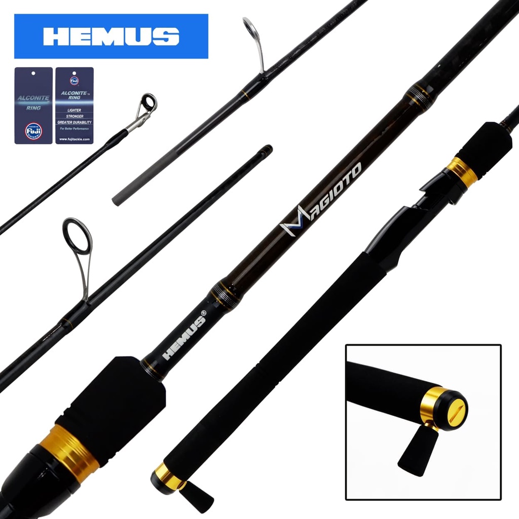 Rod SPINNING HEMUS MAGIOTO 602MH / 180cm (Line Test 8-20lbs)