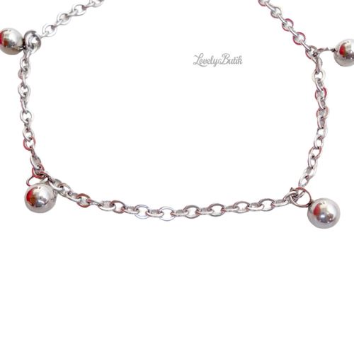 Gelang Tangan Kaki Wanita Titanium Anti Karat dan Luntur Kekinian Import Model Terbaru Res4 - Lovelybutik