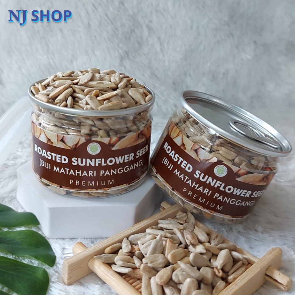

[Healthy Food] - Can Biji Matahari Oven Matang Roasted Sunflower Seeds Kualitas Premium