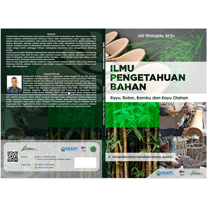 

Ilmu pengetahuan bahan kayu, rotan, bambu dan kayu olahan
