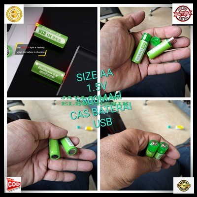 G663 DOUBLEPAW USB BATERAI CAS AA A2 1800 MAH 1.5V SEPASANG SET BATERRY BATERE BATERY BATU CASAN CHARGER CHARGE SENTER POLICE PB POWERBANK ULTRA POWER DC AC VAPE VAPOR SPEAKER PORTABLE MINI MIC MIK LAMPU LED LITHIUM ION KIPAS KECIL DLL VOLT JAM ELEKTRIK