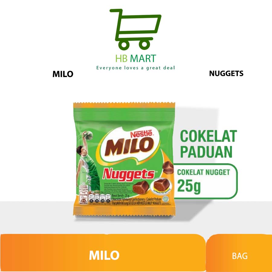 

Nestle Milo Nuggets 25g