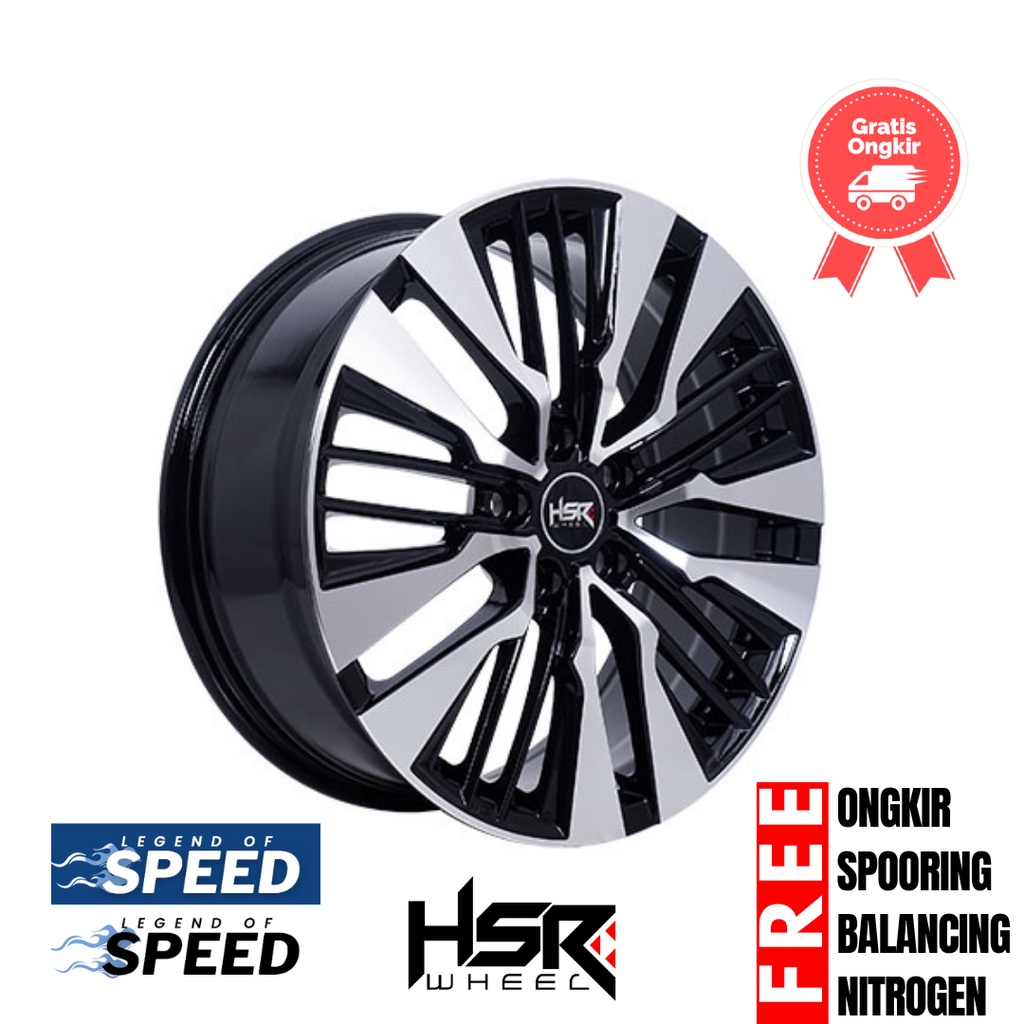 Velg HSR Ring 18 Lubang 5x114,3 Fairmont