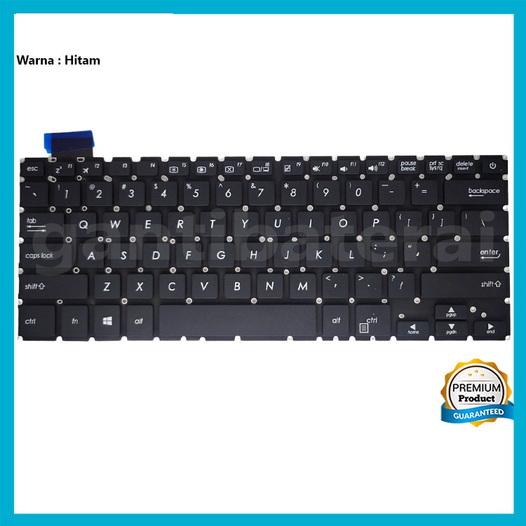 Keyboard Laptop Asus A407M A407U A405 A407 X407 A407MA A407UB Black