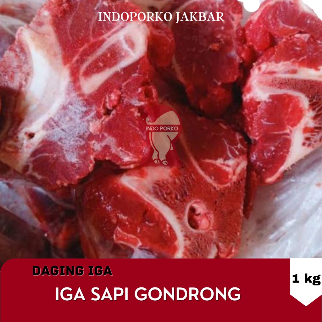 

Iga Gondrong Sapi / Beef Neck Bone / Tulang Leher Berdaging 1kg