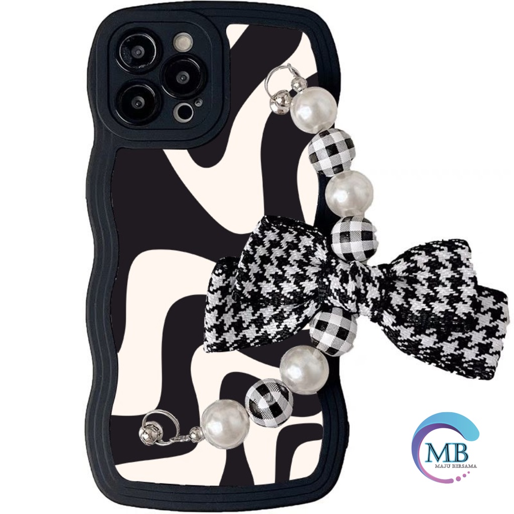 GC23 SOFTCASE TPU SOFT CASE MOTIF ZEBRA HANDGRIP PITA FOR IPHONE 6 6+ 7 8 7+ 8+ X XS XR XS MAX 11 12 13 14 PRO MAX MB4577