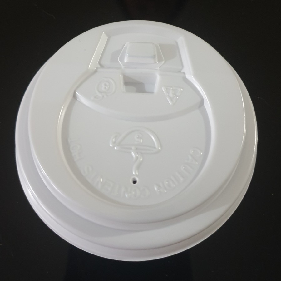 Jual Tutup Paper Cup 9 Oz / Hot Lid Paper Cup 9 Oz isi 50 pcs | Shopee ...