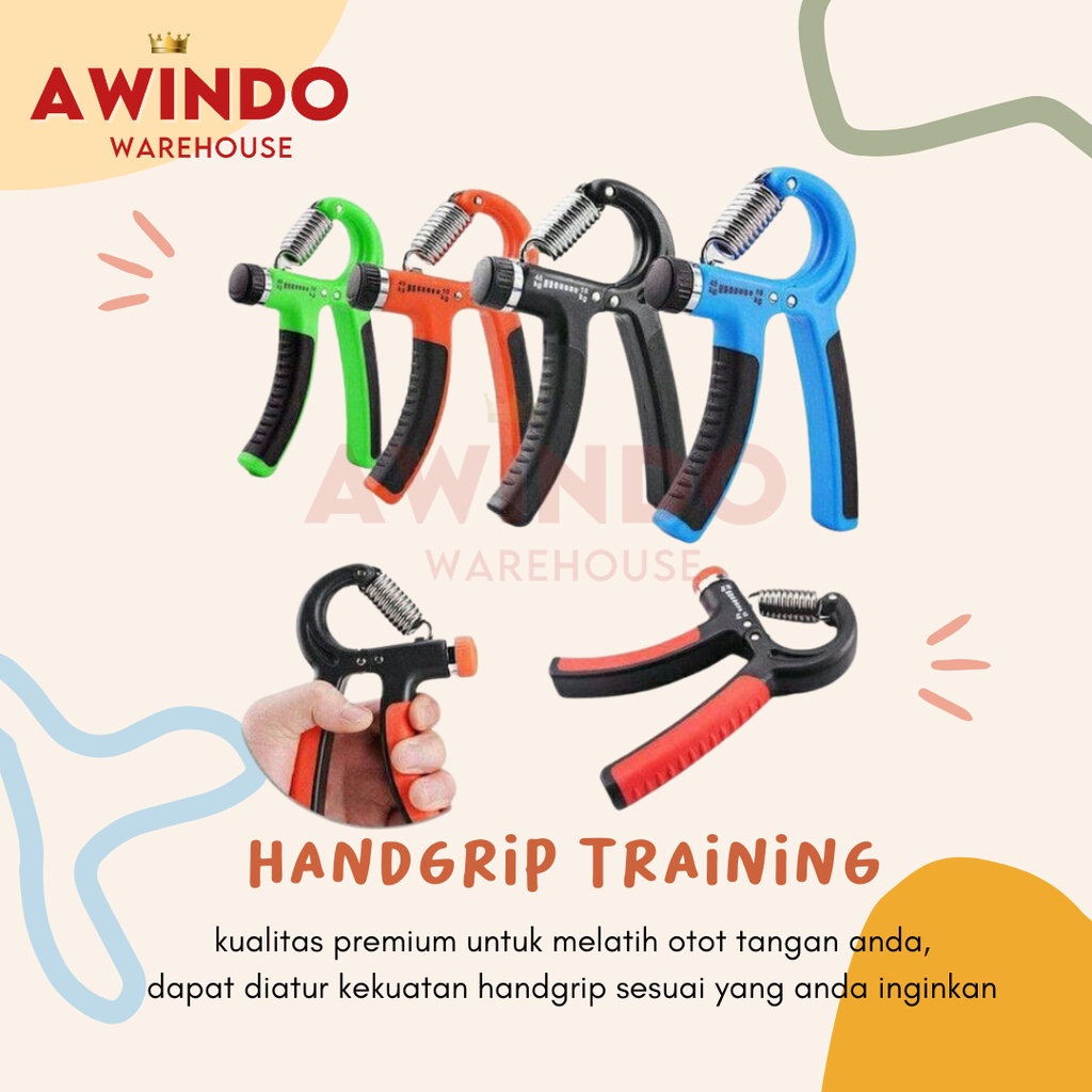 OTOT TANGAN - Premium Alat Handgrip Latihan Otot Tangan Fitness Gym Training