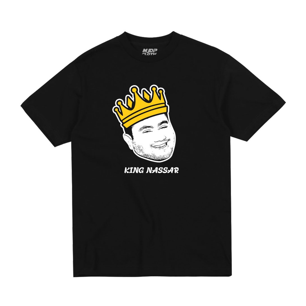 MJDP - TSHIRT KING NASSAR l BLACK