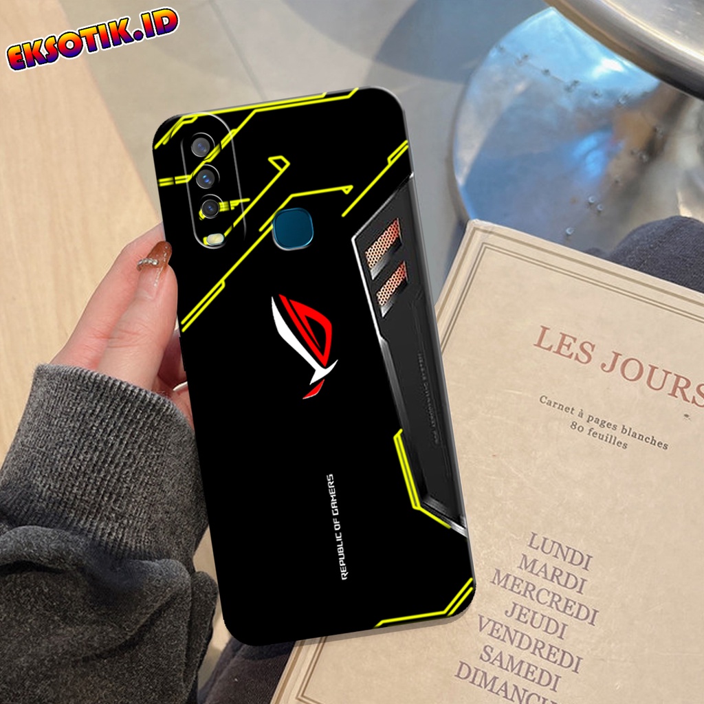 Case VIVO Y12 Y15 Y17 - Eksotik.id - Casing  VIVO Y12 Y15 Y17 - Case GAMING - Skin Handphone - Silik