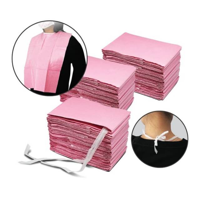 Dental Bib + Tali Isi 125 pcs_Onemed / Polybib onemed