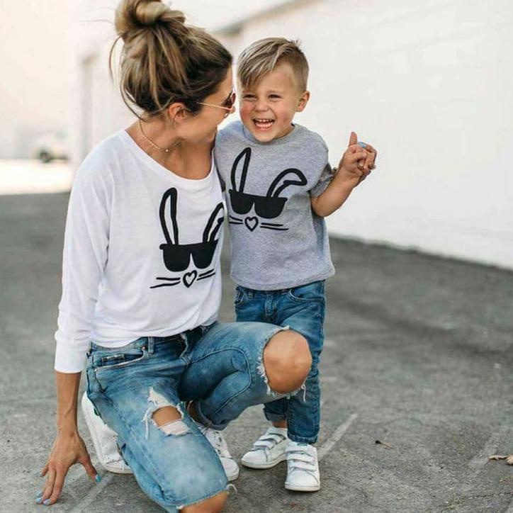 MAXKENZO BAJU PUZZILOP COUPLE IBU BAJU ANAK KAOS BERKUALITAS .