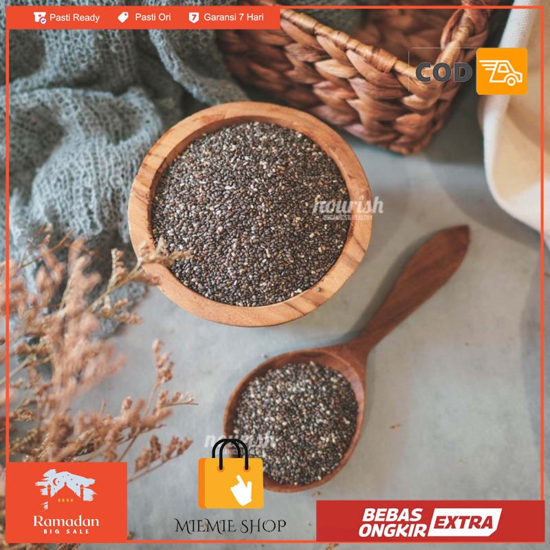

Organic Black Chia Seed 500gr