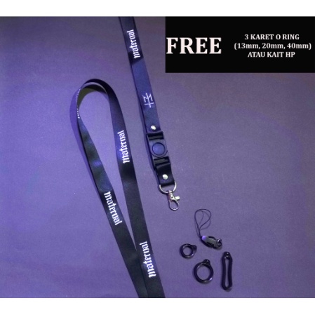 Lanyard Maternal - Tali Gantungan ID Card/Nametag,HP,Dompet