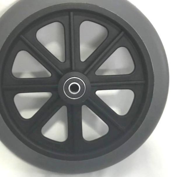 ✬ Roda Bagian Depan Kursi Roda / Roda Kursi Roda / Roda Kursi Lumpuh Ukuran 8 Inch ( 20 Cm ) ◌