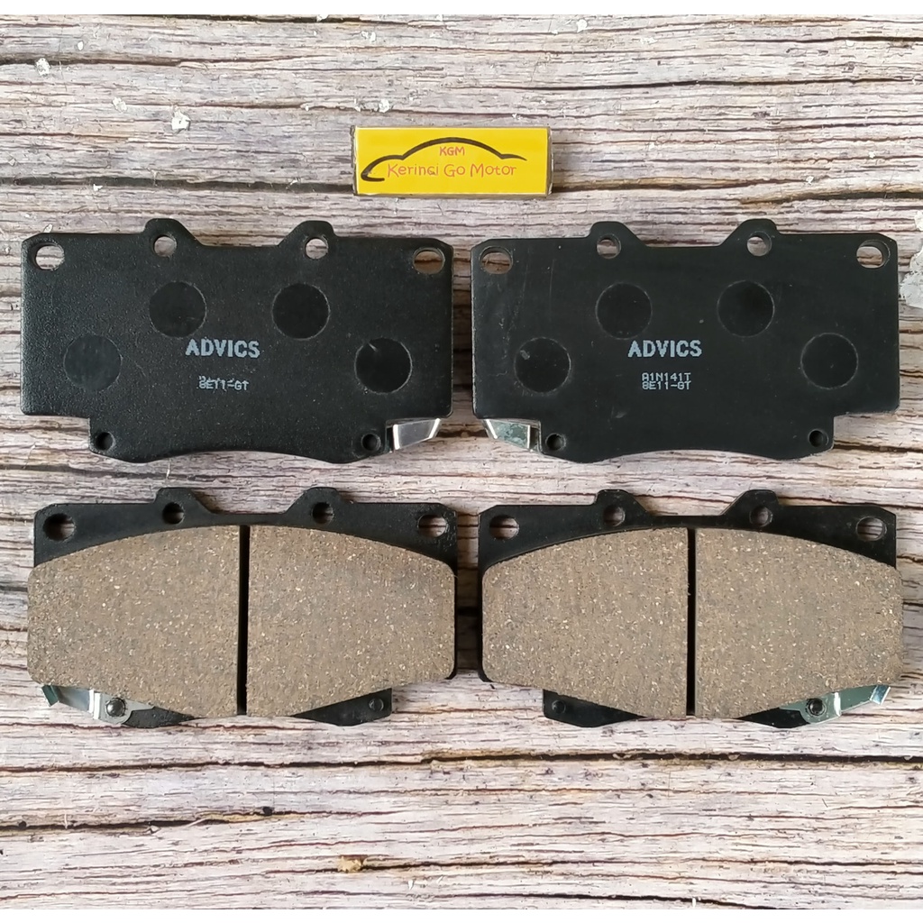 BRAKE PAD KAMPAS REM DEPAN FORTUNER HILUX 07-14 AISIN ADVICS A1N141T