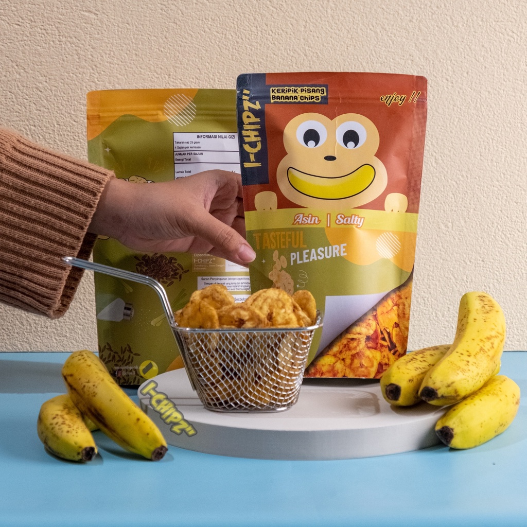 

I-CHIPZ" Keripik Pisang Asin Gurih Kualitas Rasa Premium