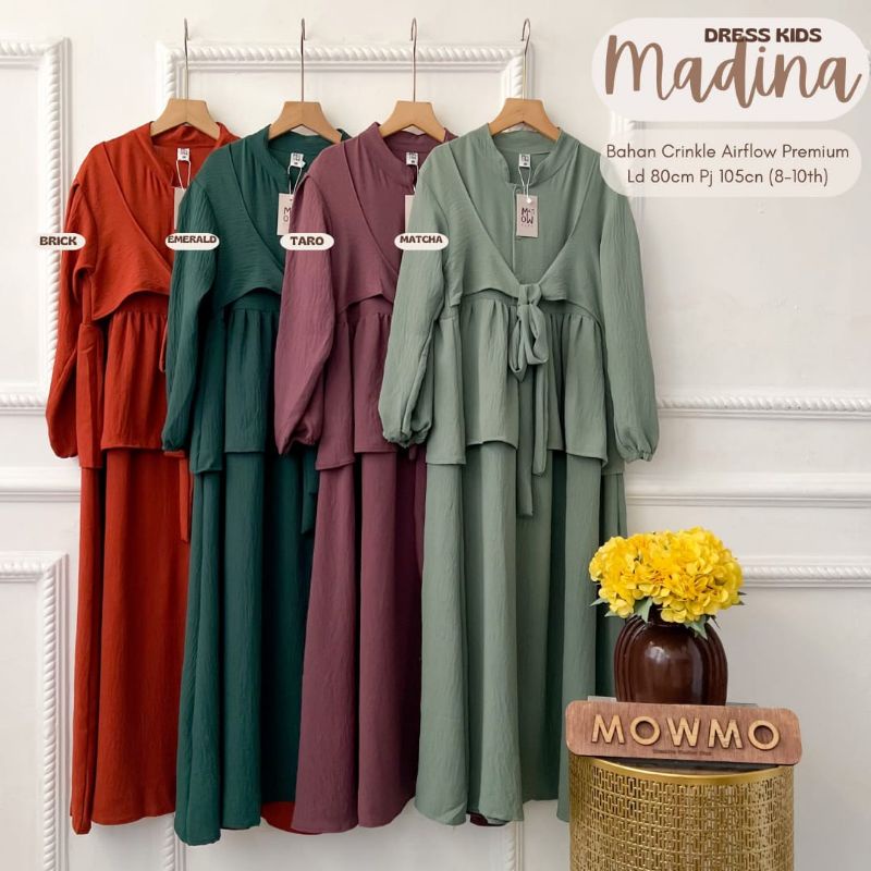 madina dress kids by mowmo